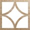 Ekena Millwork Statesman Wood Fretwork Pierced Ceiling Medallion, Red Oak, 38"OD x 24 1/4"ID x 1/4"T CMWP38X38X0250STRO - alternate 1